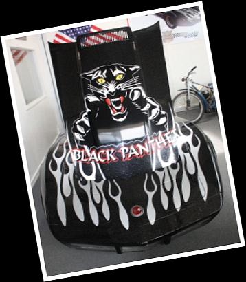 Black Panther Corvette Stingray